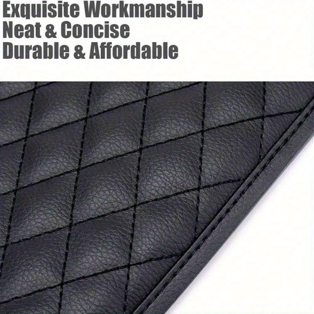 1pc Universal Armrest Box Cushion, Car Center Console Box Cover Protector - Waterproof & Scratch Resistant