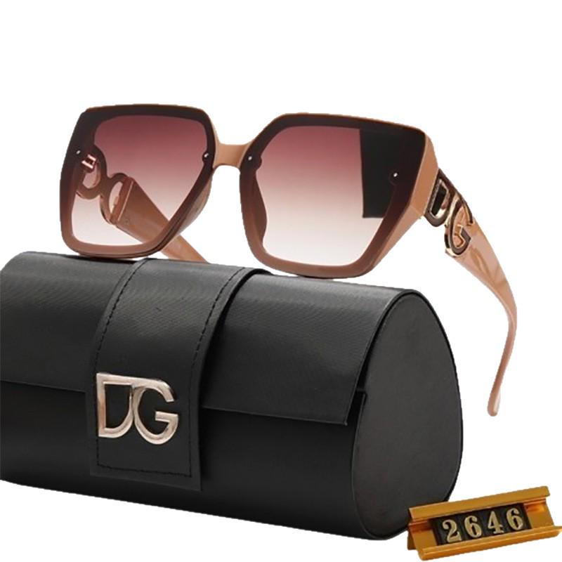 European & American Fashion Square Frame Sunglasses for Women - High-End Brand, Outdoor, UV Protection, Anti-Glare