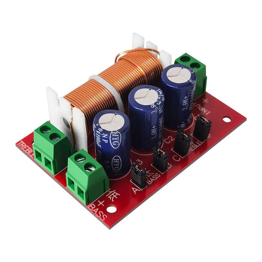 1Pcs 400W High Power Frequency Divider Adjustable Bass Treble Board  Full Range Audio DIY