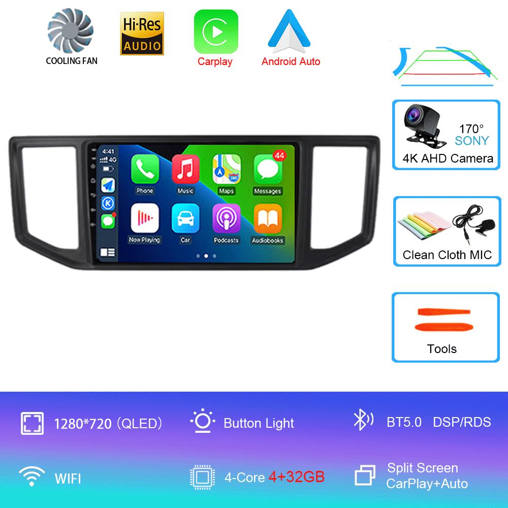 Android 14 Video Player For VW Crafter Man Tge 2017 2018 2019 2020 Car Radio Multimedia Navigation Wireless Carplay QLED Screen