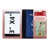 Customizable Multi-Card Slot PU Passport Holder - USA Stock