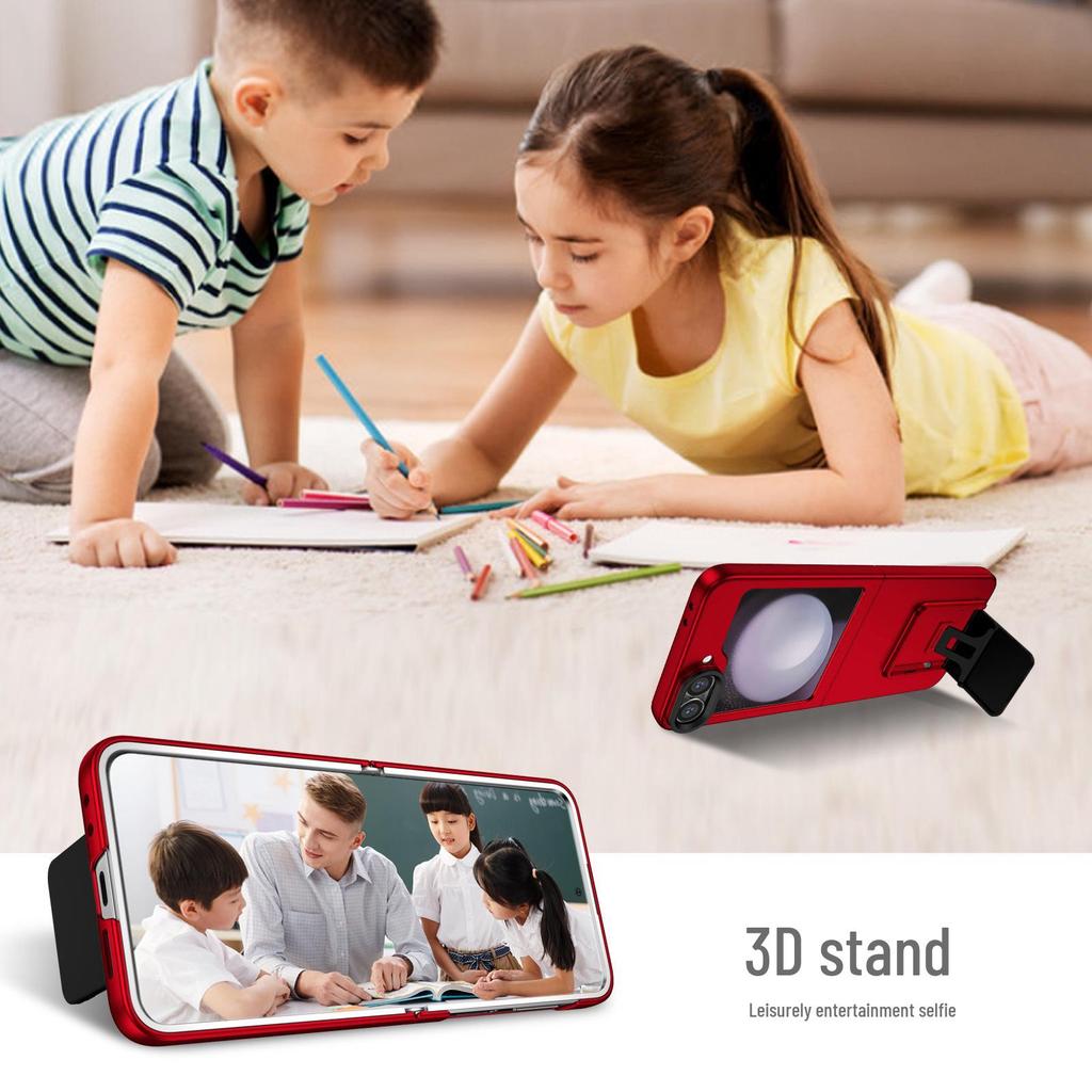 3D Telescopic Stand & Foldable Anti-Fall Case for Samsung Z Flip 7 & Z Fold 7