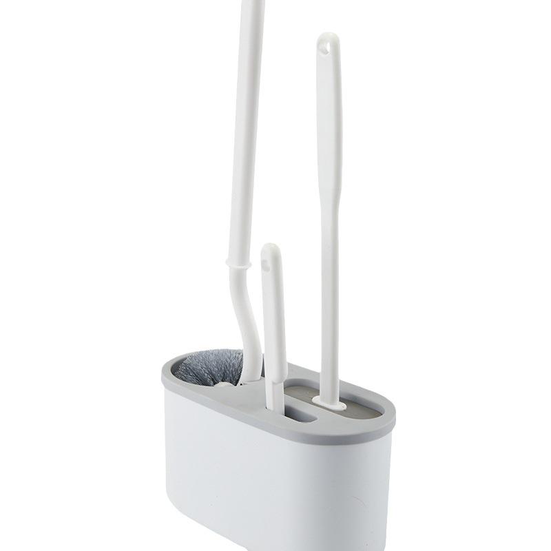 

S-образный набор японских туалетных щеток: Набор из 3 щеток для уборки ванной комнаты