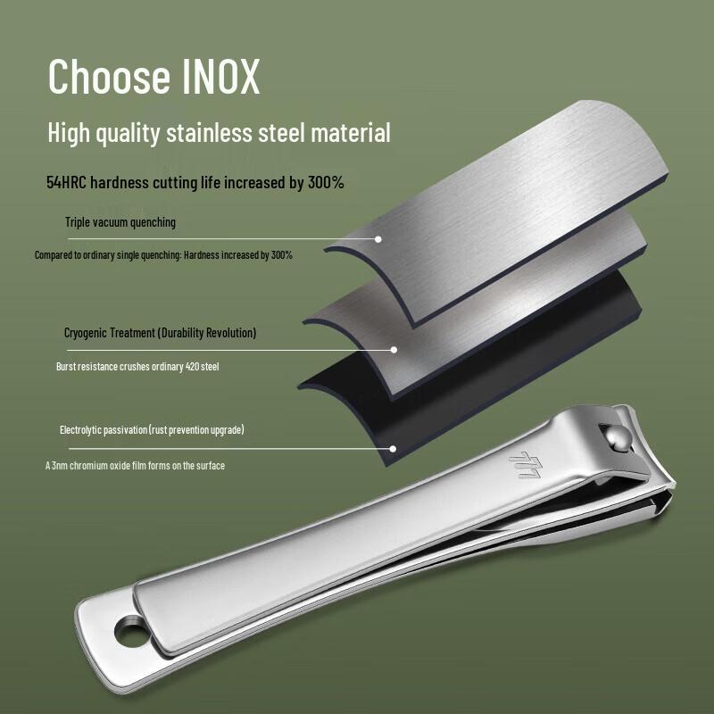 777 Stainless Steel 4-Piece Nail Clipper Set