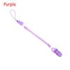 1PC Anti-lost Chain Chew Toy Soother Nipple Strap Pacifier Chain Baby Teething Dummy Clips