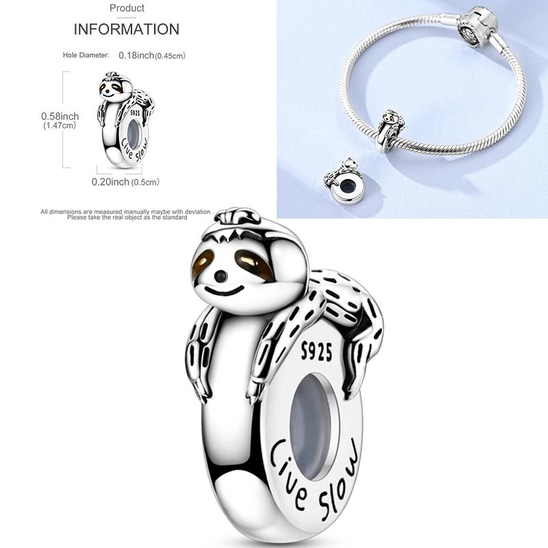 Travel Airplane Camera Charms Suitcase Love Travel Life Bead 925 Silver Fit Bangle Bracelet Necklace Jewelry