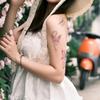 Girl Colorful Butterfly Tattoo Sticker Niche Tattoo Semi Permanent COD Sticker Tattoo Sticker F9F6