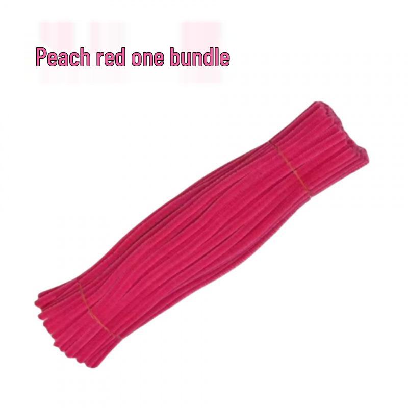 Chenille Stems [Zinc Art] Macaron Wool Strips for DIY Children's Toy and Bouquet Crafts.