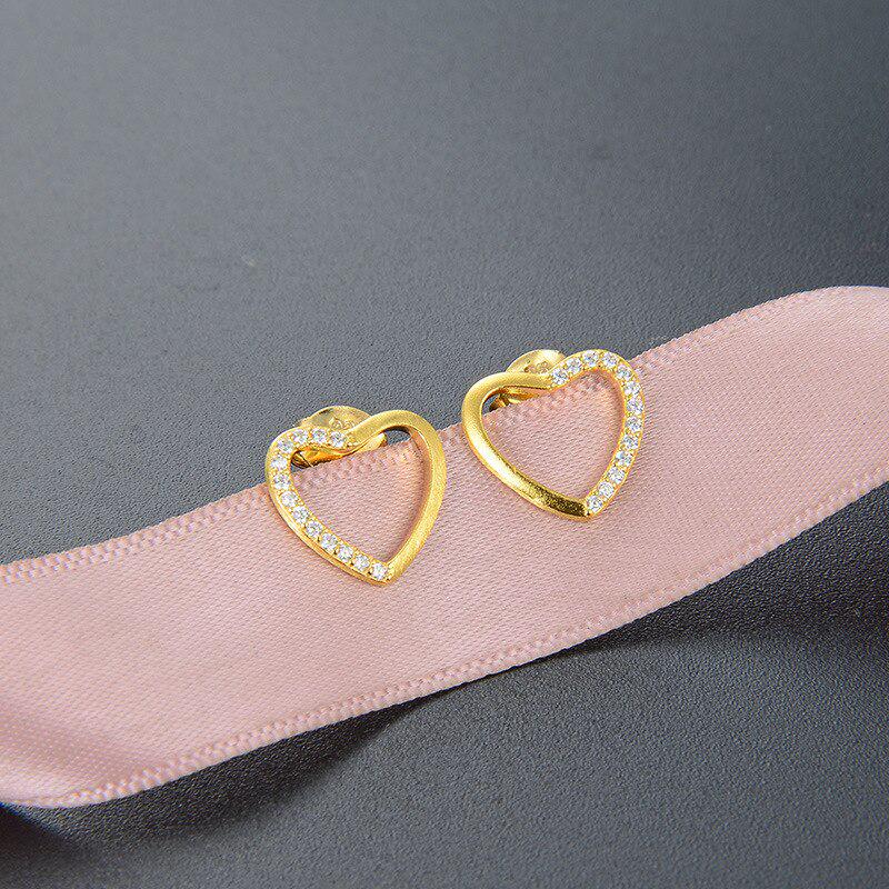 

Танциз модные серьги-гвоздики циркон в форме сердца женский свадебный подарок для вечеринки