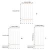 Wall Mounted Hair Accessory Storage Organiser 10 Snap Clips For Girls Room Decoration Hair Accessories Hanger