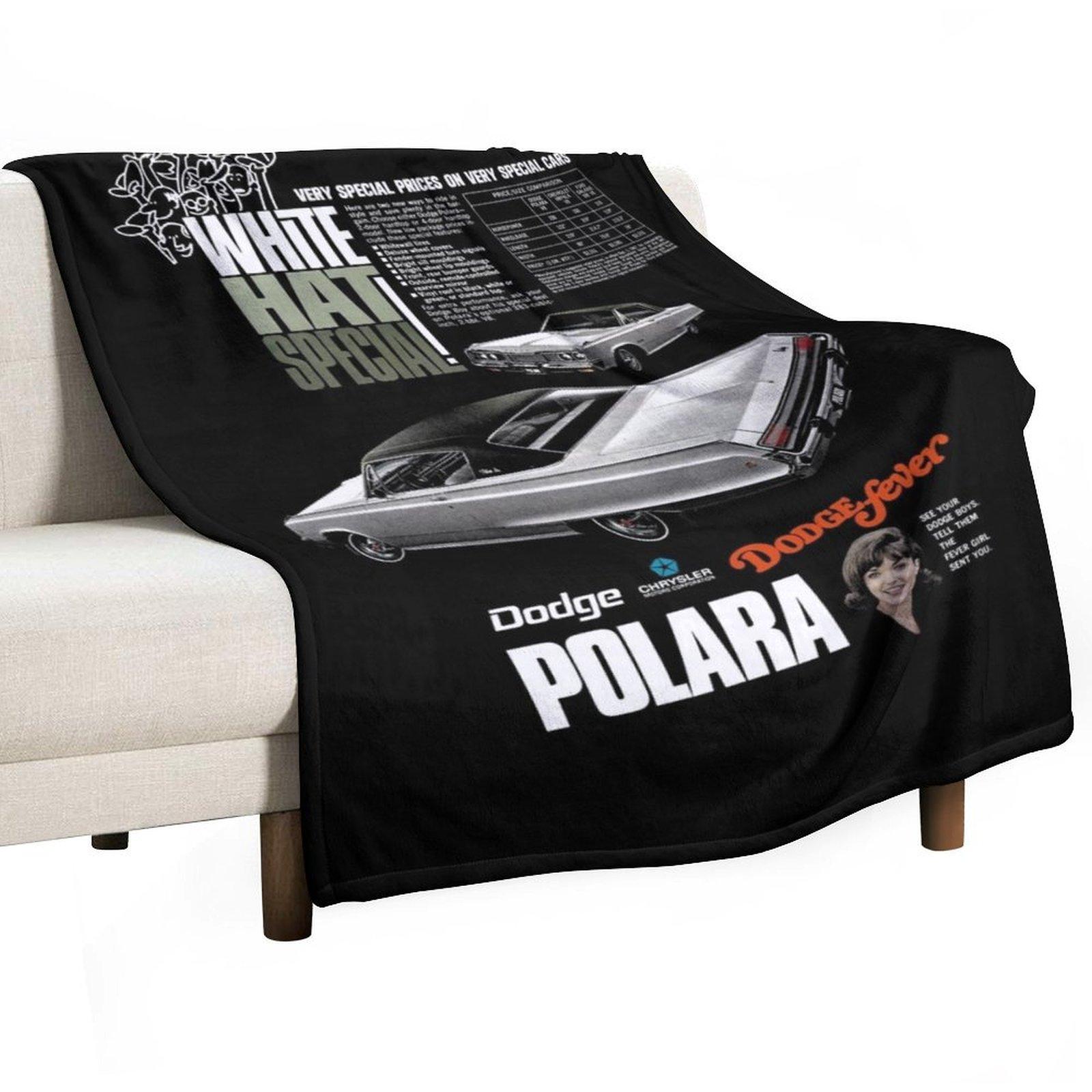 POLARA - WHITE HAT SPECIAL Throw Blanket Bed Furrys Weighted Multi-Purpose Blankets 30x40in