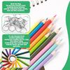A84X-Shrink Plastic Sheet Kit W Blank Sheets Shrinky Art Paper, Colored Pencils, Keychains, Earring Hooks,For Crafting