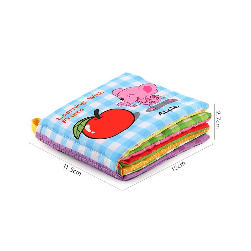 Baby Kids Early Learning Cloth Books Toys Baby Toys Cloth Books Educational Activity Book