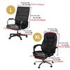 Office Computer Chair Covers Armchair Protector Black High Quality Housse De Chaise Includ Armrest Jacquard Gamer Chair Covers