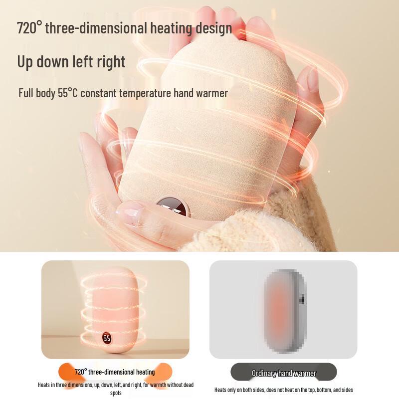 SOTHING Mini Plush Hand Warmer & Power Bank