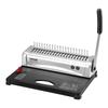 VEVOR Binding Machine, Comb Binding Machine 21-Holes Binding 450 Sheets, Book Binder Machine with 100 PCS 9.53 mm Comb Binding Spines