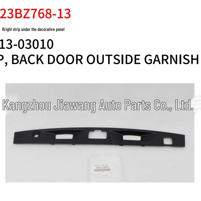 Toyota 2023 BZ3 Tailgate Exterior Trim Strip No. 3 (76813-03010)
