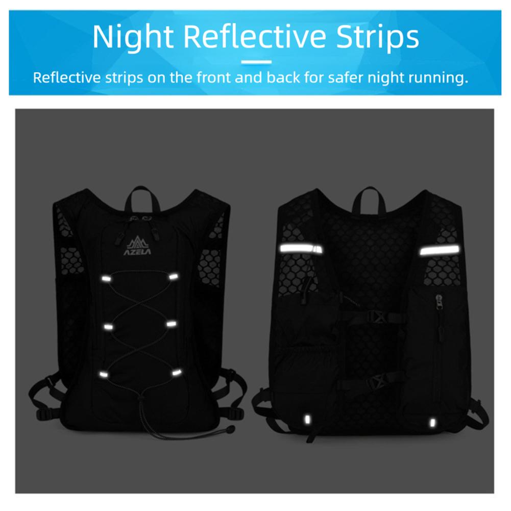 Outdoor Nylon Sportrucksack, Tragbarer Fahrradrucksack, Lauf-Trinkweste für Trailrunning, Für Trail-Wandern