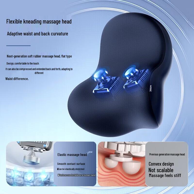 Philips Lumbar & Multi-purpose Massager CN Plug (adapter Included)