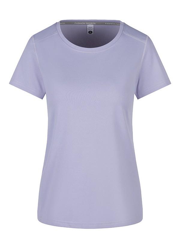 Women's Quick-Drying Breathable Running T-Shirt - Half Sleeve, Customizable Logo