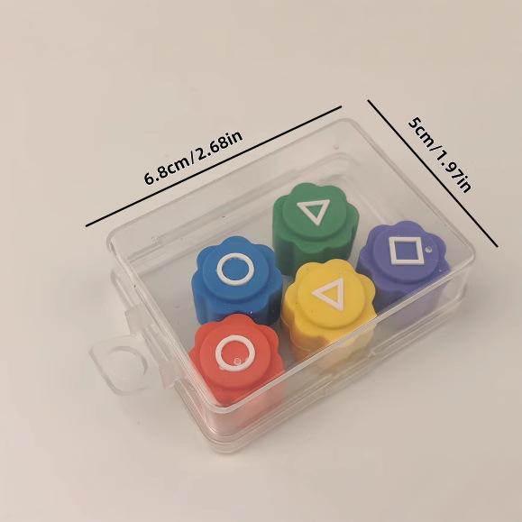 

Новая игра Карамари Кубики Вечеринка Игровые Реквизит Квадратный Круглый Треугольный Печать Бар Вечеринка Реквизит Сбор Камешков Координация Рук и Глаз