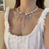 Female Niche Personality Cross Tassel Necklace