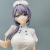 Available Now 17cm Saotome Shino Nurse 1/7 Japanese Animation Girl POLYVINYL CHLORIDE Action Figure Plaything Shino Saotome Statue Adult Collector