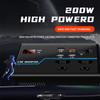 Vehicle Inverter Converter 12V24v To 110V/220V Socket Cigarette Lighter Type-c Fast Charger