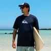 QUIKSILVER Men'S Short Sleeve Rash Guard Mt1077Kqs