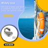 Hook Marine Hardware Stainless Steel Boat Spring Hanger Sailing Snap Accessory Fending Locked Attach Ship Towing