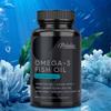 Omega-3 Fish Oil Capsules, Triple Benefits, 120 Softgels