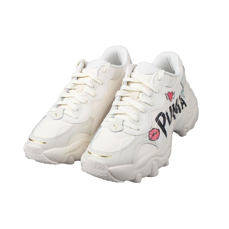 (WMNS) PUMA Pulsar Wedge 'White Pink' Women's 392709-01