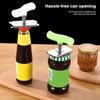Can Opener Adjustable Stainless Steel Non-Slip Multifunction Manual Jar Bottle Bottle Lid Opener Gadget Home Gadgets Accessories