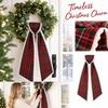 Christmas Plaid Lace Ribbon for Wreath Making Holiday Party Venue Decoration