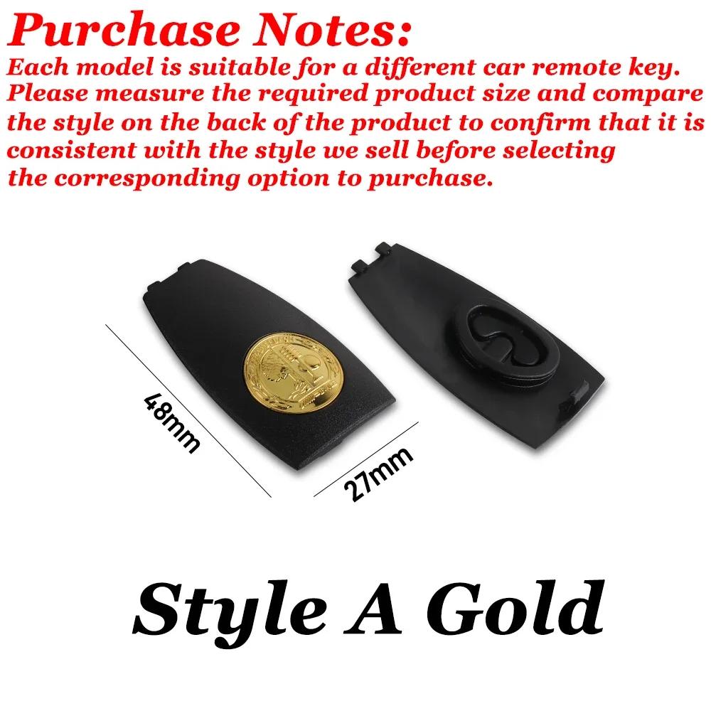 Car Key Remote Accessories Key Case Shell Protective Cover Refit Sticker For Mercedes Benz W204 W205 W211 W212 AMG Smart Fortwo ZSY5