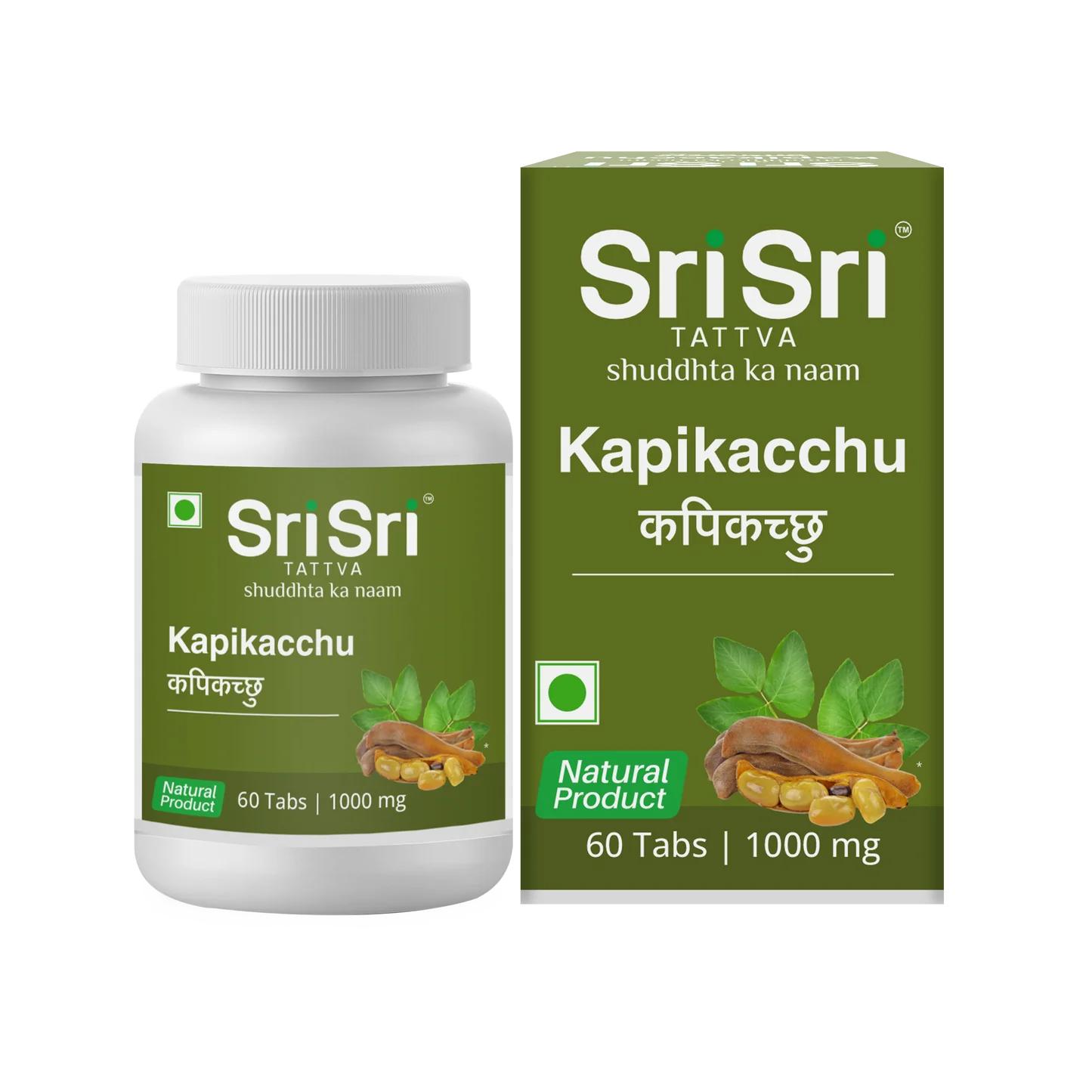 

Kapikacchu Tablets, 60Tabs | 1000 mg Pack = 60 Tabs
