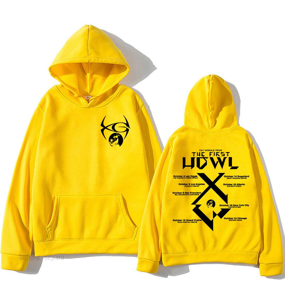 

The First World Tour XG Band Hoodies Woke Up Album Print Sweatshirts for Fans Sudaderas Con Capucha Men Women Clothes S