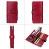CONTACT'S Genuine Leather Men Long Wallet Phone Bag Zipper Coin Pocket Purse Male Clutch Wallet