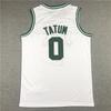 Embroidered Boston Celtics Jersey Tatum 0 Basketball Uniform Men Women Adult