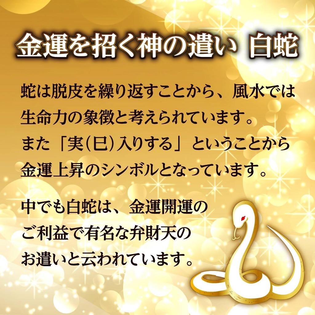 Money Luck Up Key Case White Snake Brocade Snake Genuine Leather Lucky Keychain Handmade Made in Japan Snake [SakuraZen] (Golden Charm)