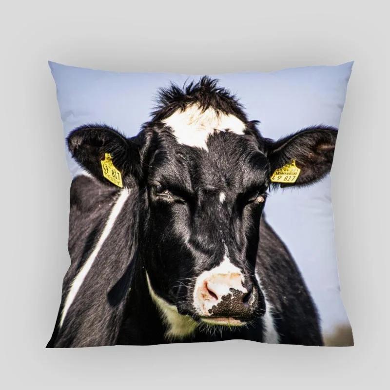Animals Cow Pillow Cover Customize Pillowcase Modern Home Decorative Pillow Case For Living Room 45X45cm,40X40cm