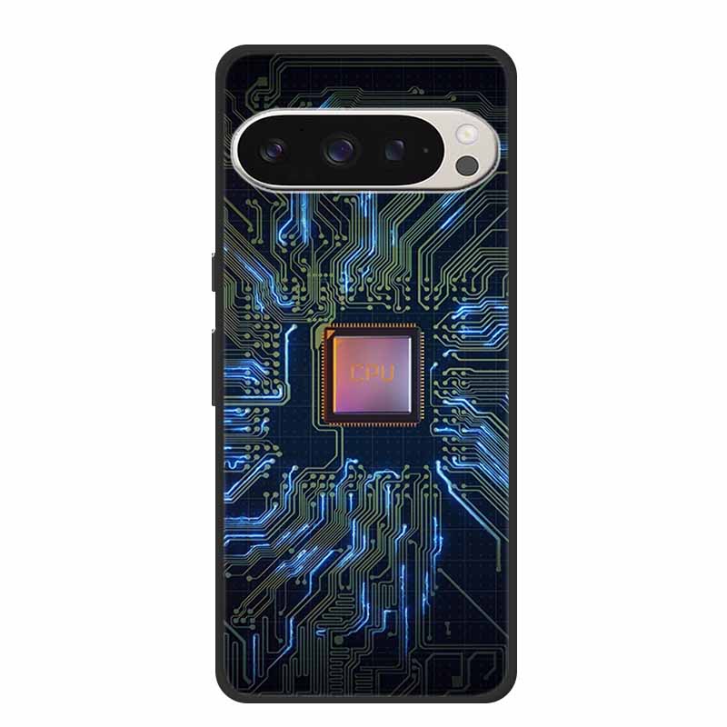 Für Google Pixel 9 5G Hülle Luxus TPU Weiches Silikon Handyhüllen für Google Pixel 9 Pro Pixel9 Cartoon Süße Stoßstangenabdeckung Fundas
