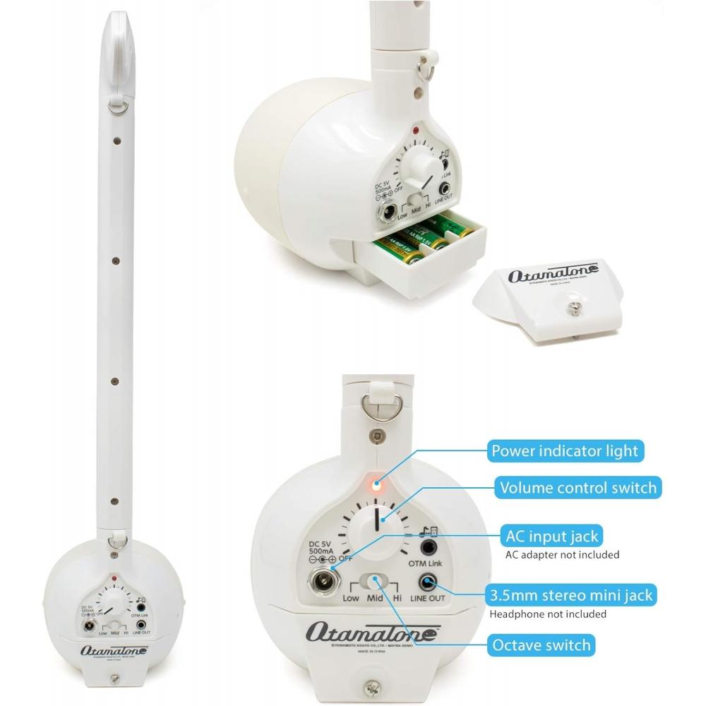 Otamatone Cube Otamatone Techno White Single Item White