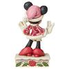 Enesco Minnie Wonderful Christmas Figurine, Disney Traditions, 6002843, W7 X H11.7 X D4.4cm [Parallel Import]