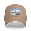 Argentina Flag Baseball Cap  Casual Unisex Adult Hip Hop Hats Sun Visor Custom DIY Kpop Rock Baseball Caps Birthday Gift