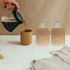 15pcs Cold Drink Bottles 350Ml Flat Plastic Beverage Containers Clear Reusable Juice Flask For Travel Ice Coffee Smoothie Tea