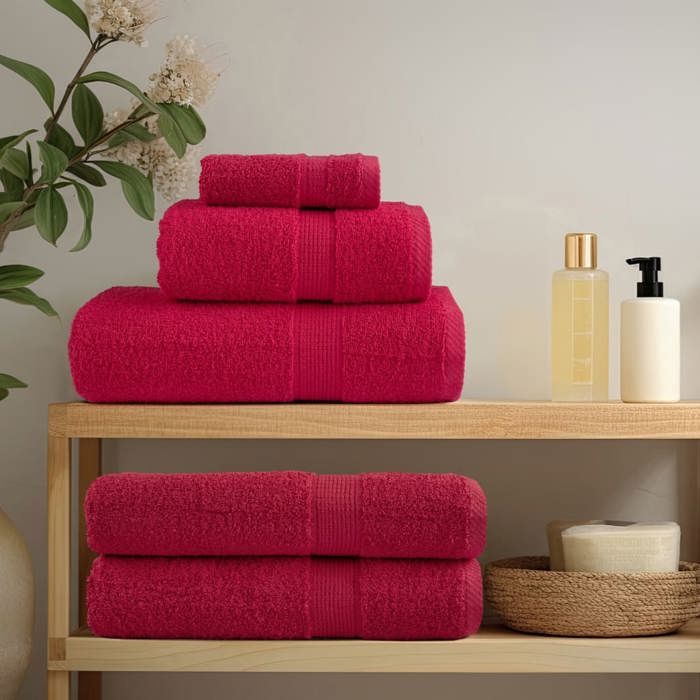 VidaXL Premium Bath Towels 10 Pcs, Shower Towels, Bath Sheets, Guest Towels of 137409