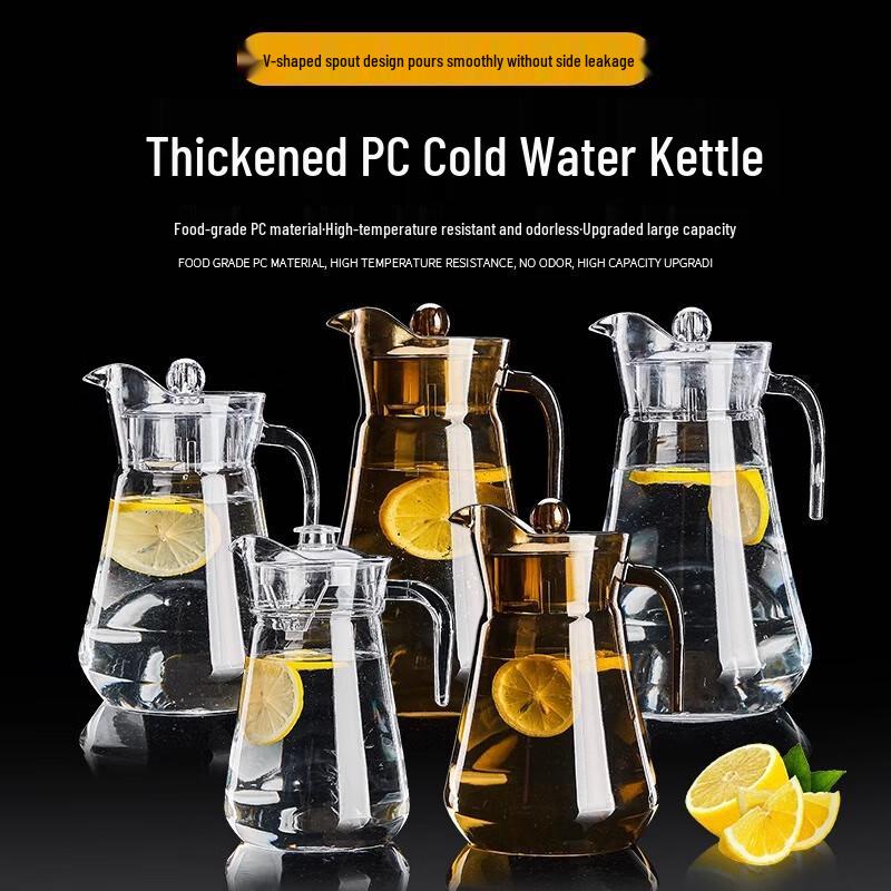 Transparent Acrylic Plastic Drink Pitcher