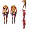 Halloween Spiderman 3d Printed Bodysuit With Elastane For Cosplay And Costume Events