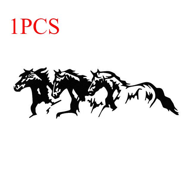car stickers Running Horses vinyl car sticker waterproof cool waterproof removable decal self-adhesive car auto stickers